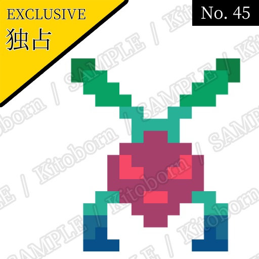 【フリー素材(Free Asset)】ドット絵 by マンボー(Pixel Art by Manbo)- 商用利用可(Commercial Use Allowed)