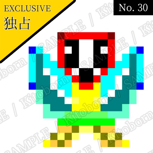 【フリー素材(Free Asset)】ドット絵 by マンボー(Pixel Art by Manbo)- 商用利用可(Commercial Use Allowed)