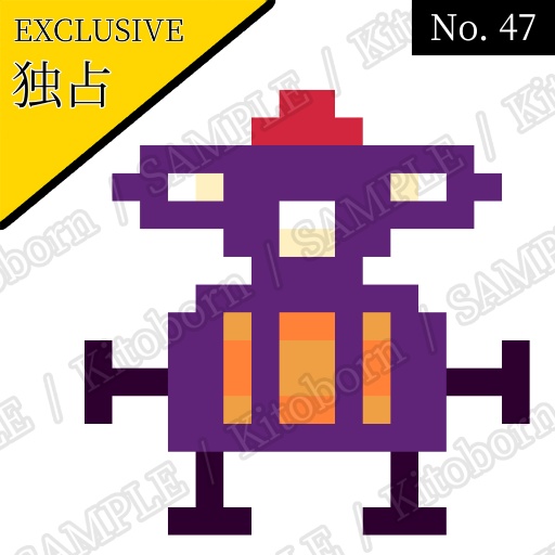 【フリー素材(Free Asset)】ドット絵 by マンボー(Pixel Art by Manbo)- 商用利用可(Commercial Use Allowed)