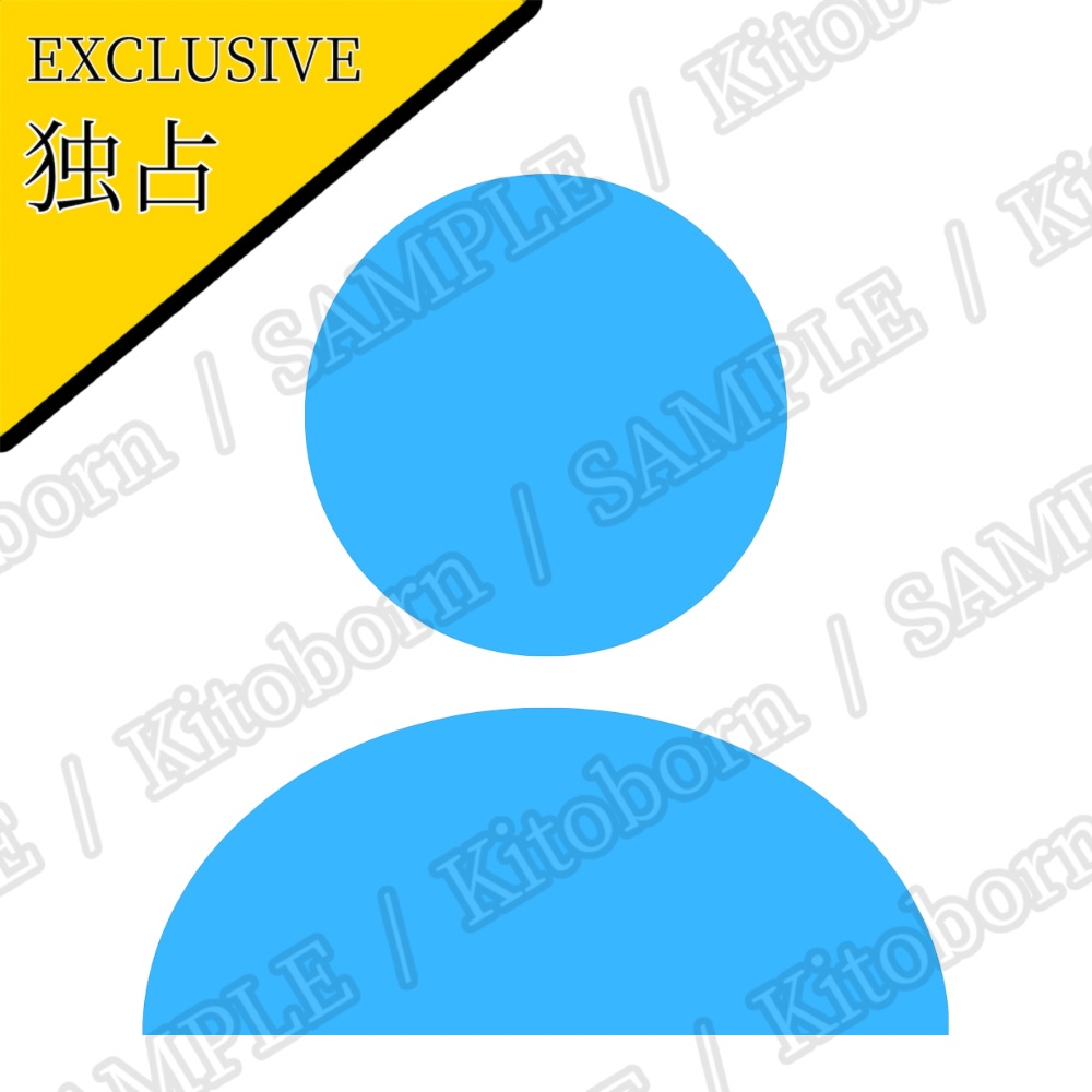 【フリー素材(Free Asset)】人物アイコン by マンボー(Person Icon by Manbo)- 商用利用可(Commercial Use Allowed)