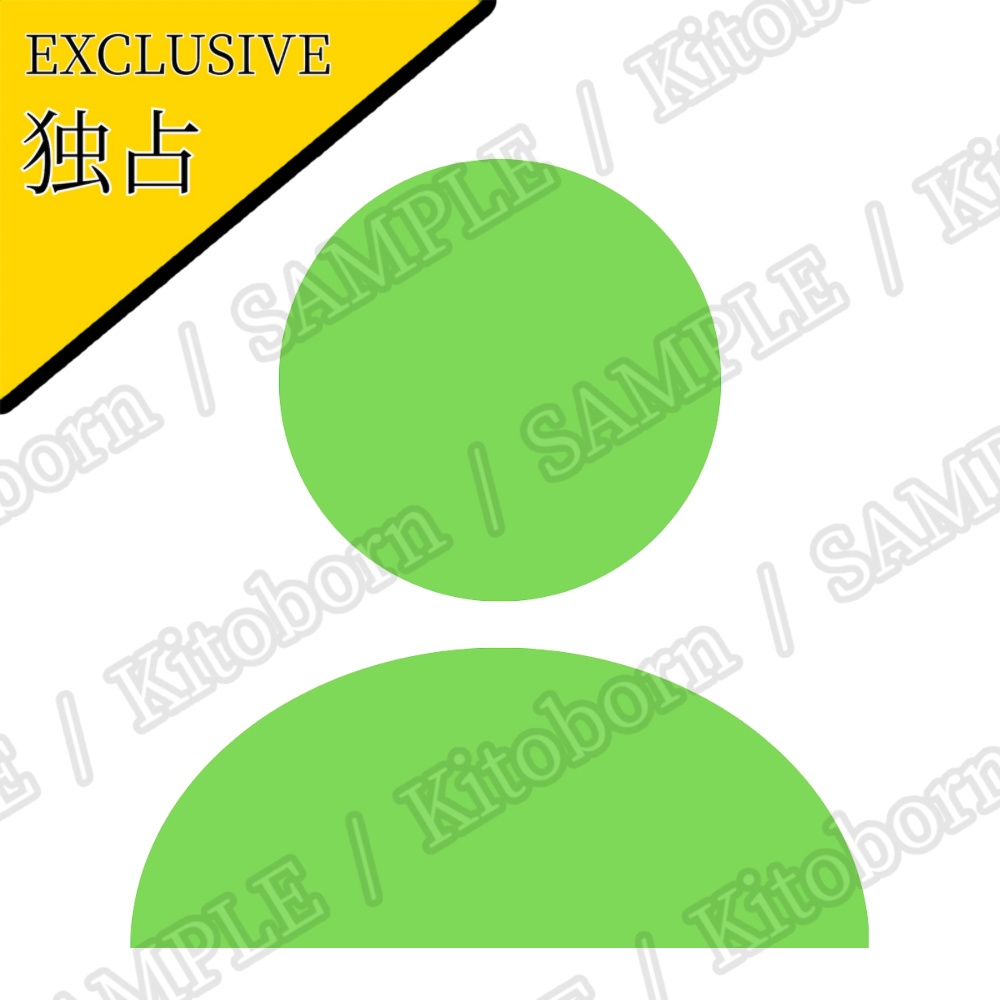 【フリー素材(Free Asset)】人物アイコン by マンボー(Person Icon by Manbo)- 商用利用可(Commercial Use Allowed)