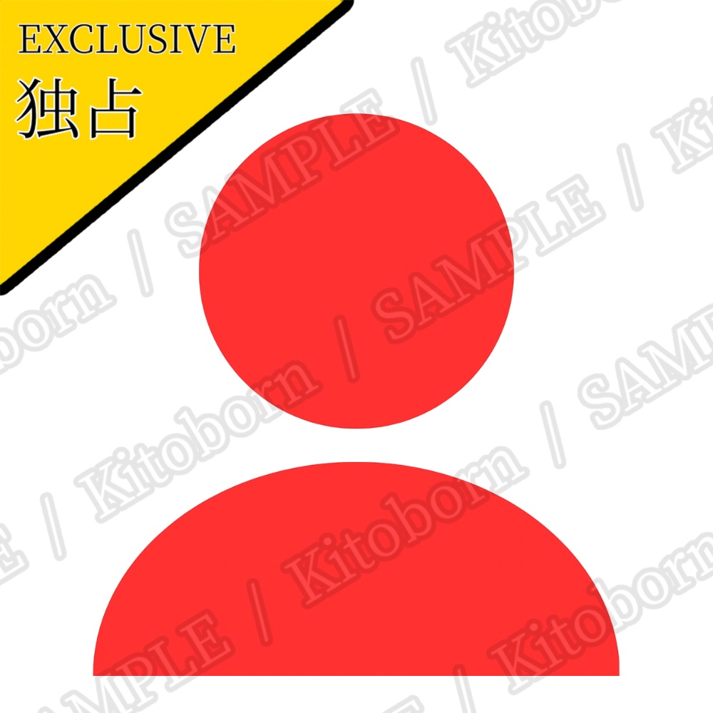 【フリー素材(Free Asset)】人物アイコン by マンボー(Person Icon by Manbo)- 商用利用可(Commercial Use Allowed)