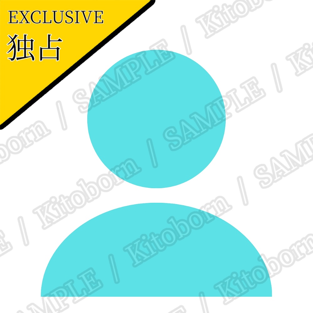 【フリー素材(Free Asset)】人物アイコン by マンボー(Person Icon by Manbo)- 商用利用可(Commercial Use Allowed)