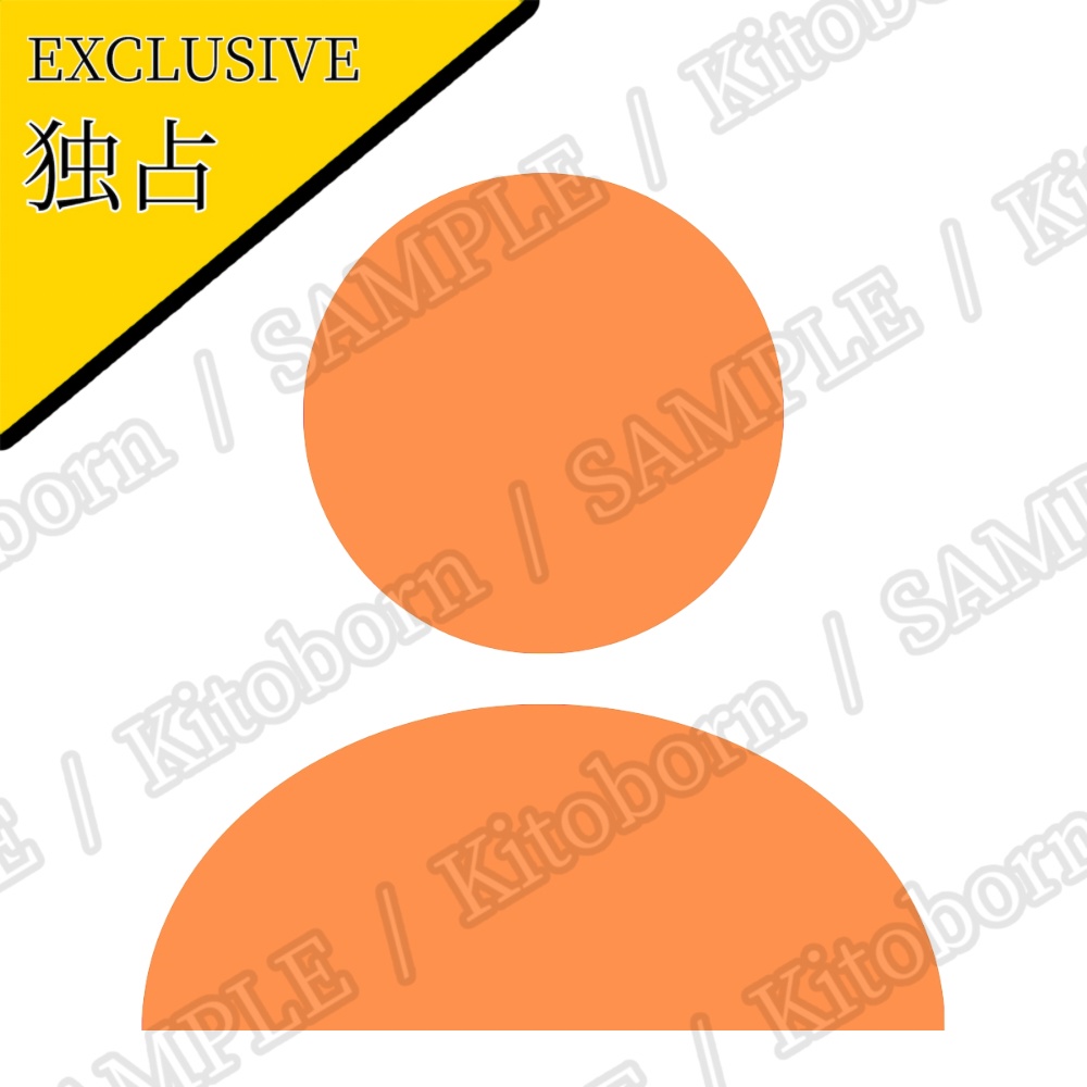 【フリー素材(Free Asset)】人物アイコン by マンボー(Person Icon by Manbo)- 商用利用可(Commercial Use Allowed)