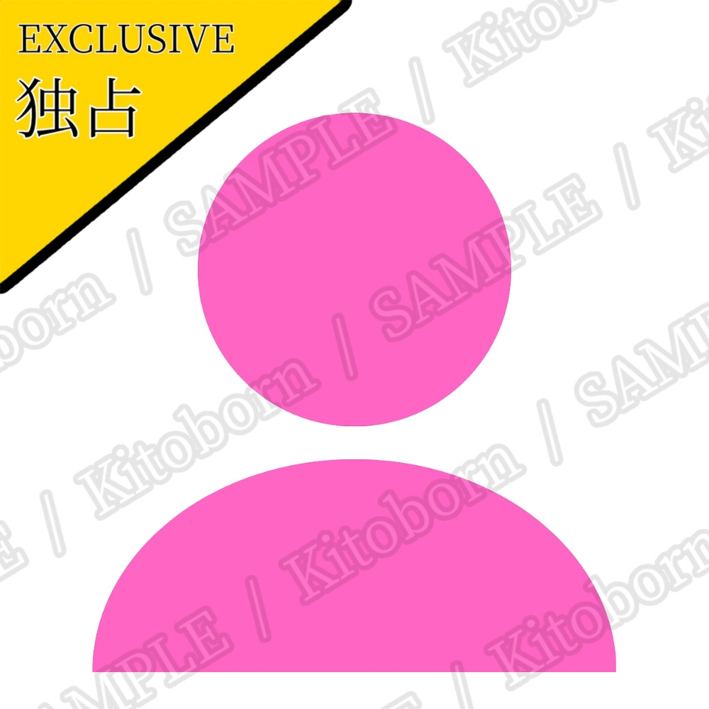 【フリー素材(Free Asset)】人物アイコン by マンボー(Person Icon by Manbo)- 商用利用可(Commercial Use Allowed)