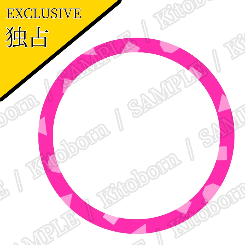 【フリー素材(Free Asset)】アイコンフレーム by マンボー(Icon Frame by Manbo)- 商用利用可(Commercial Use Allowed)