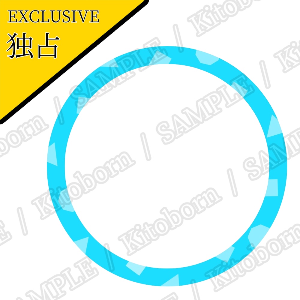 【フリー素材(Free Asset)】アイコンフレーム by マンボー(Icon Frame by Manbo)- 商用利用可(Commercial Use Allowed)