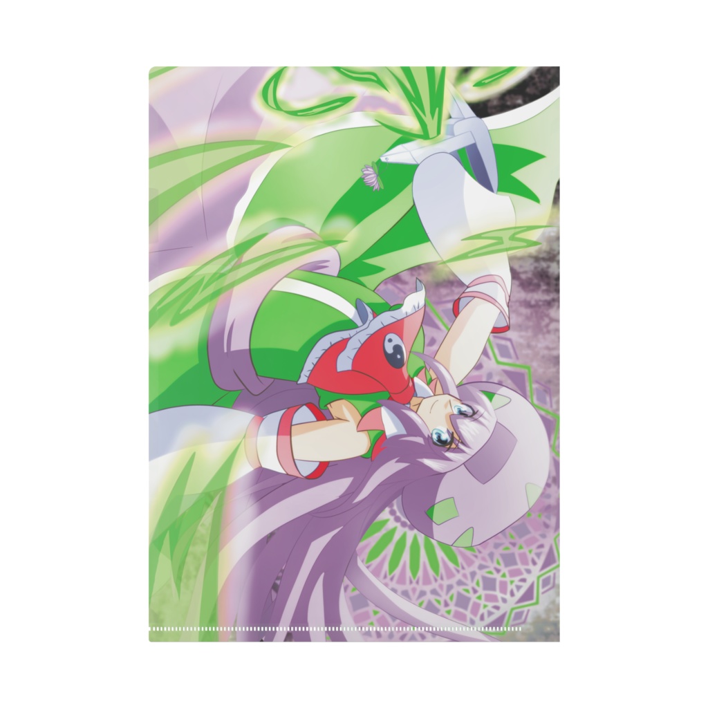 自然癒クリアファイル(葉っぱの日2020Ver)