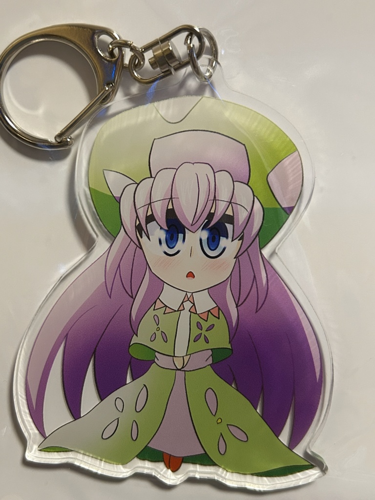 自然癒アクリルキーホルダー