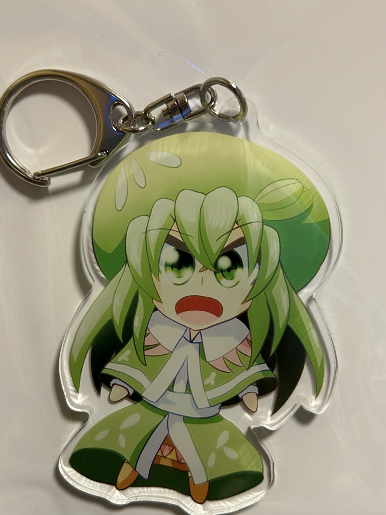 自然癒アクリルキーホルダー