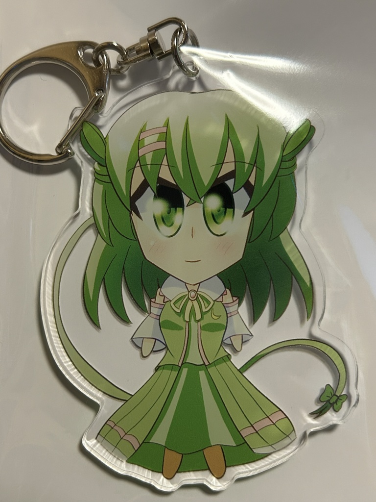 自然癒アクリルキーホルダー