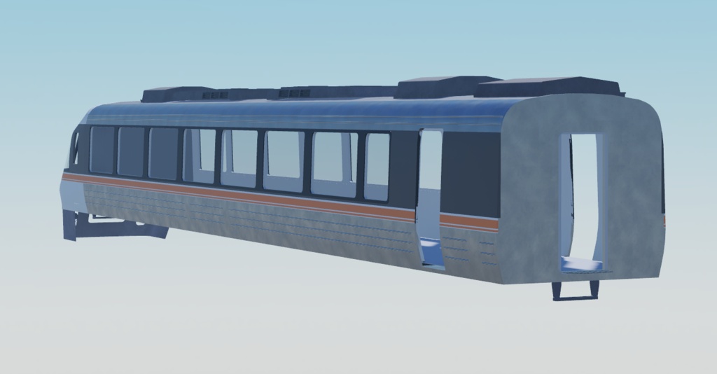 【Roblox用アセット】JR東海 キハ85系風 車体モデル(.rbxm)