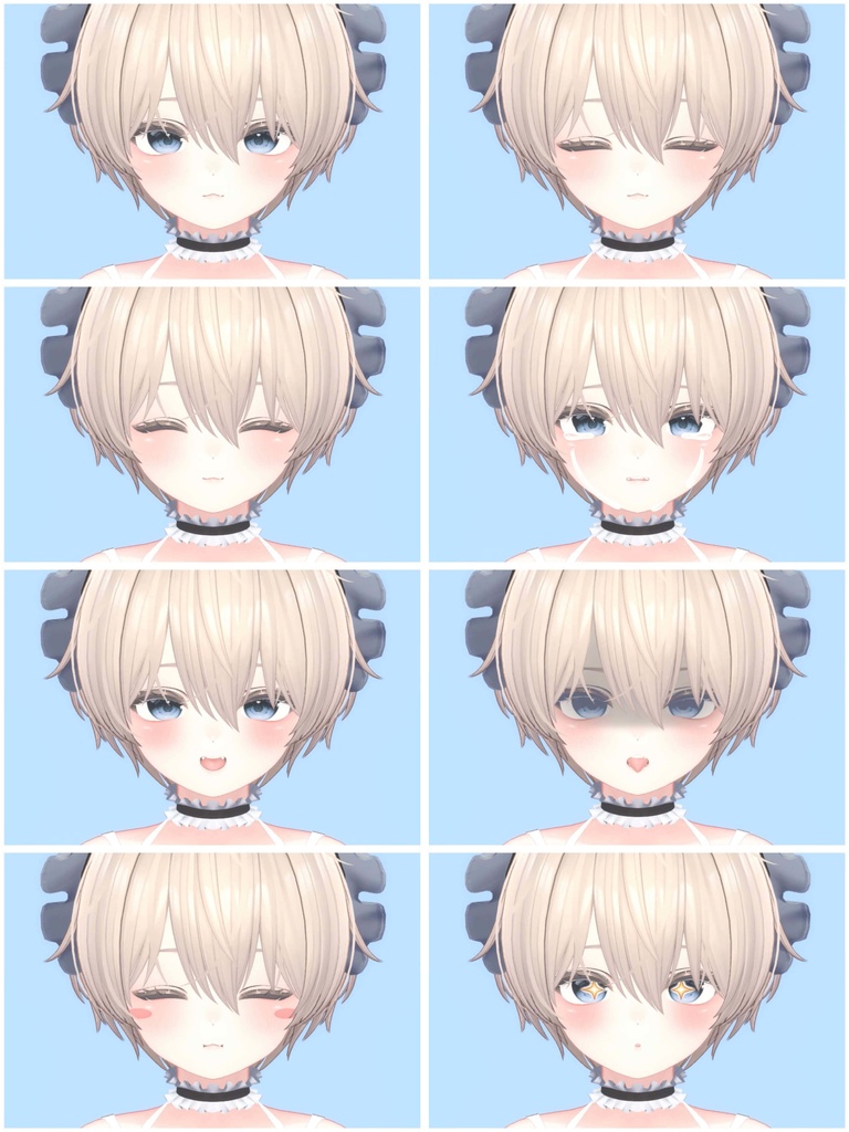 ⚝Manuka⚝ Face シェイプキー ,Face Blendshape