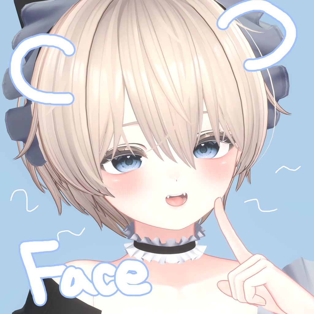 ⚝Manuka⚝ Face シェイプキー ,Face Blendshape