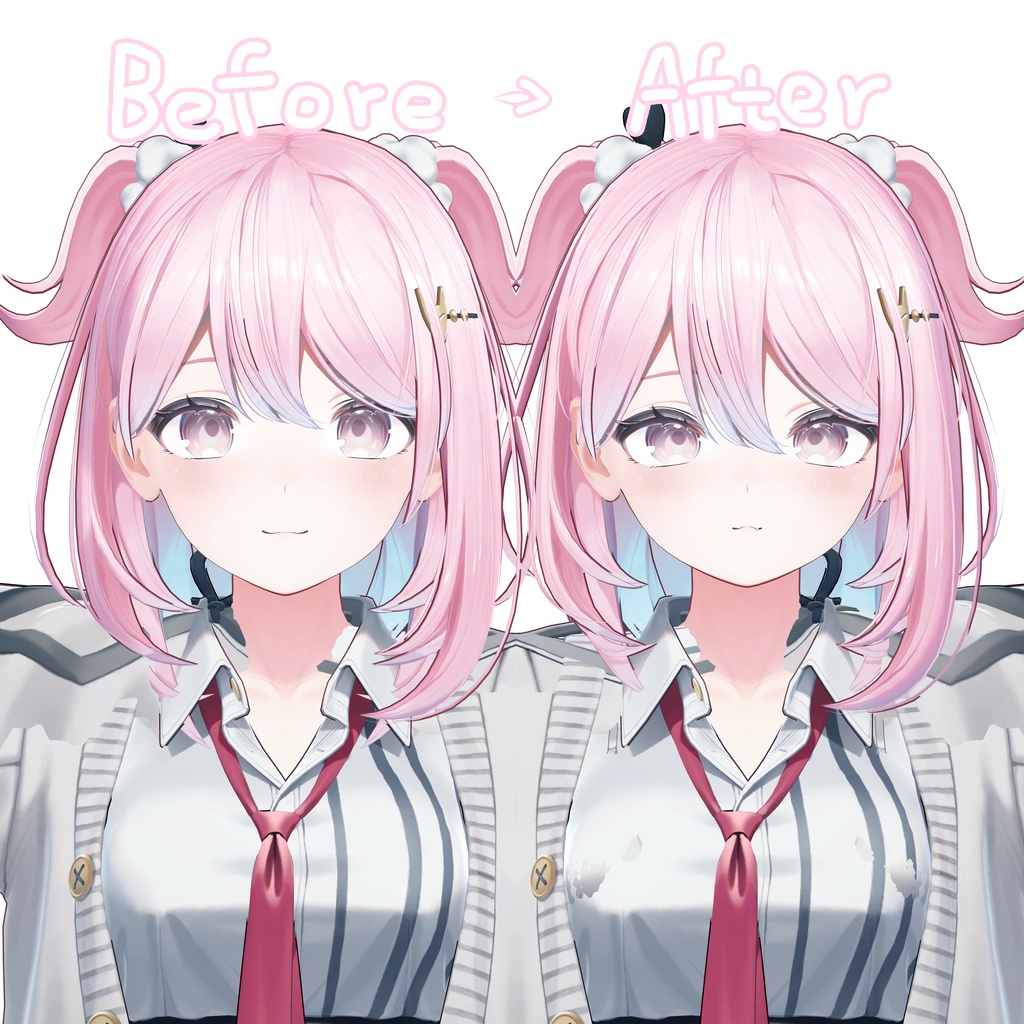 ⚝yugiri⚝ Face シェイプキー ,Face Blendshapes animation