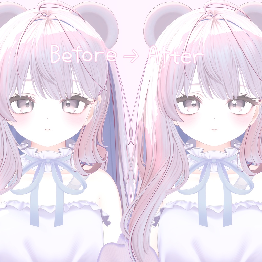 ⚝Milfy⚝ Face シェイプキー ,Face Blendshapes animation