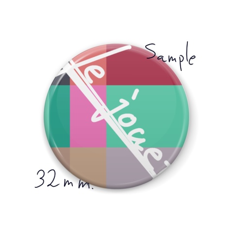 le jouetイメージ缶バッジ【非公式】