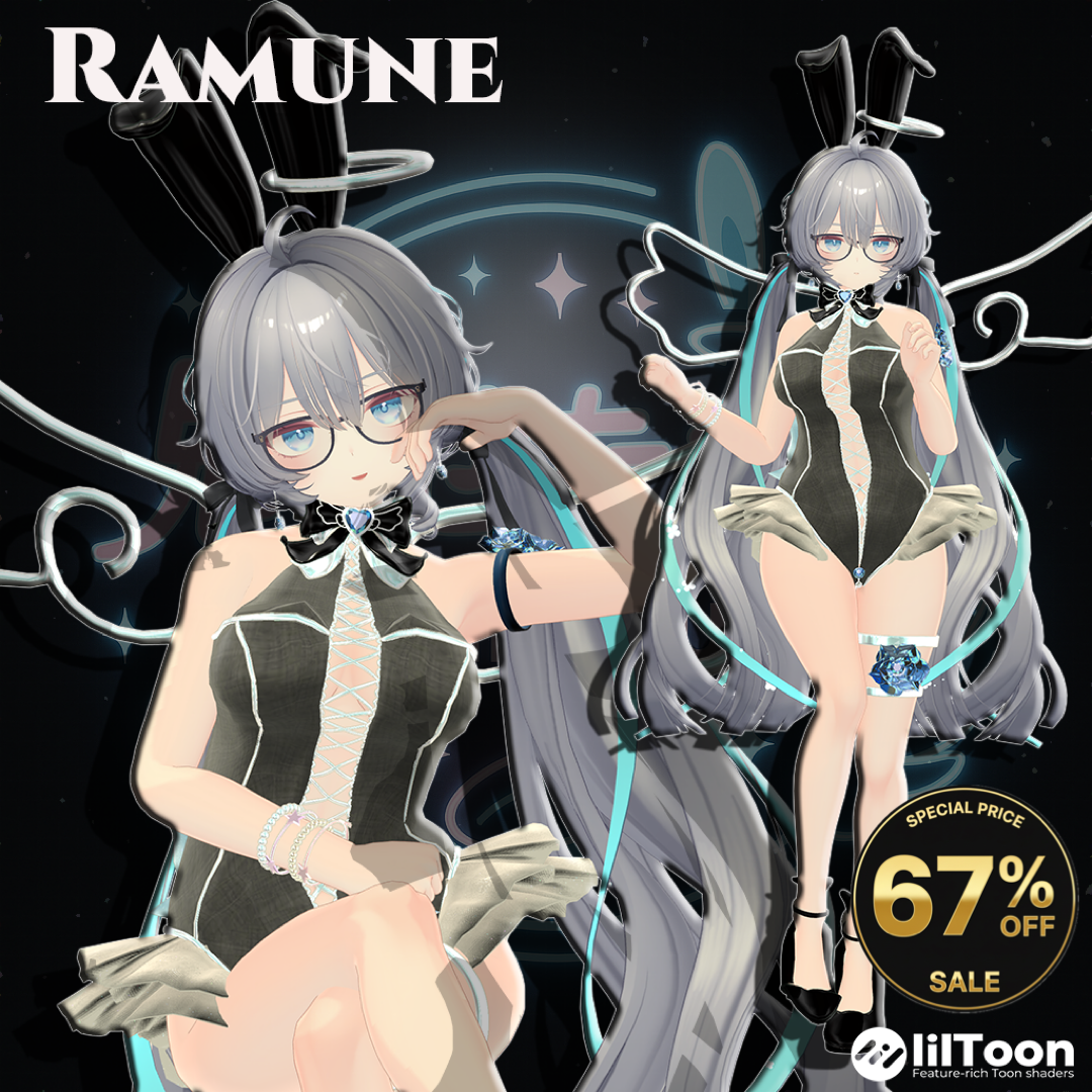 【ラムネちゃん発売記念セール】✨魅せたがりAngelicBunny✨【12アバター対応】