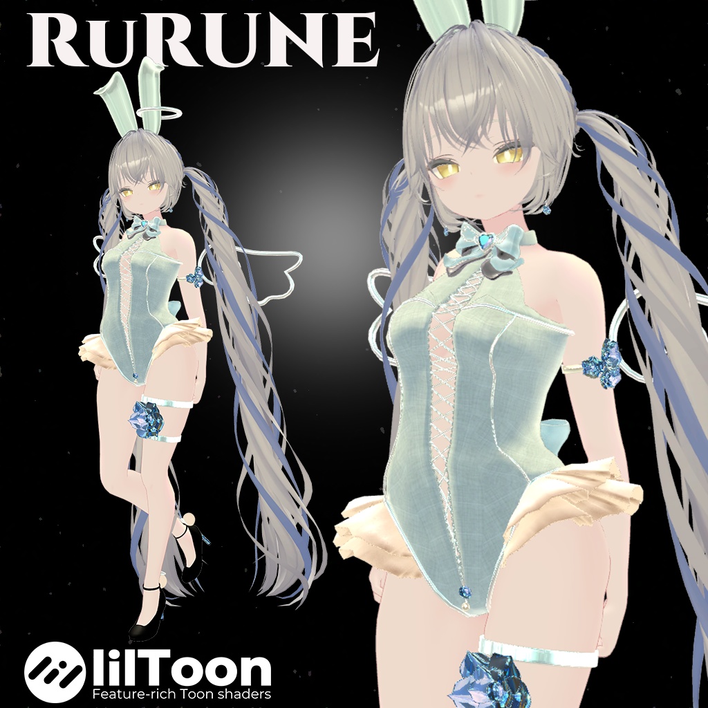 ✨魅せたがりAngelicBunny✨【12アバター対応】