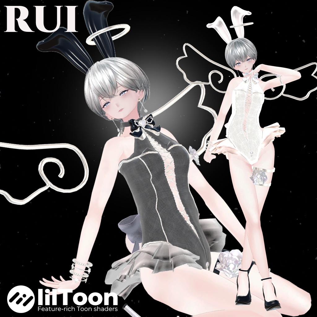 ✨魅せたがりAngelicBunny✨【12アバター対応】