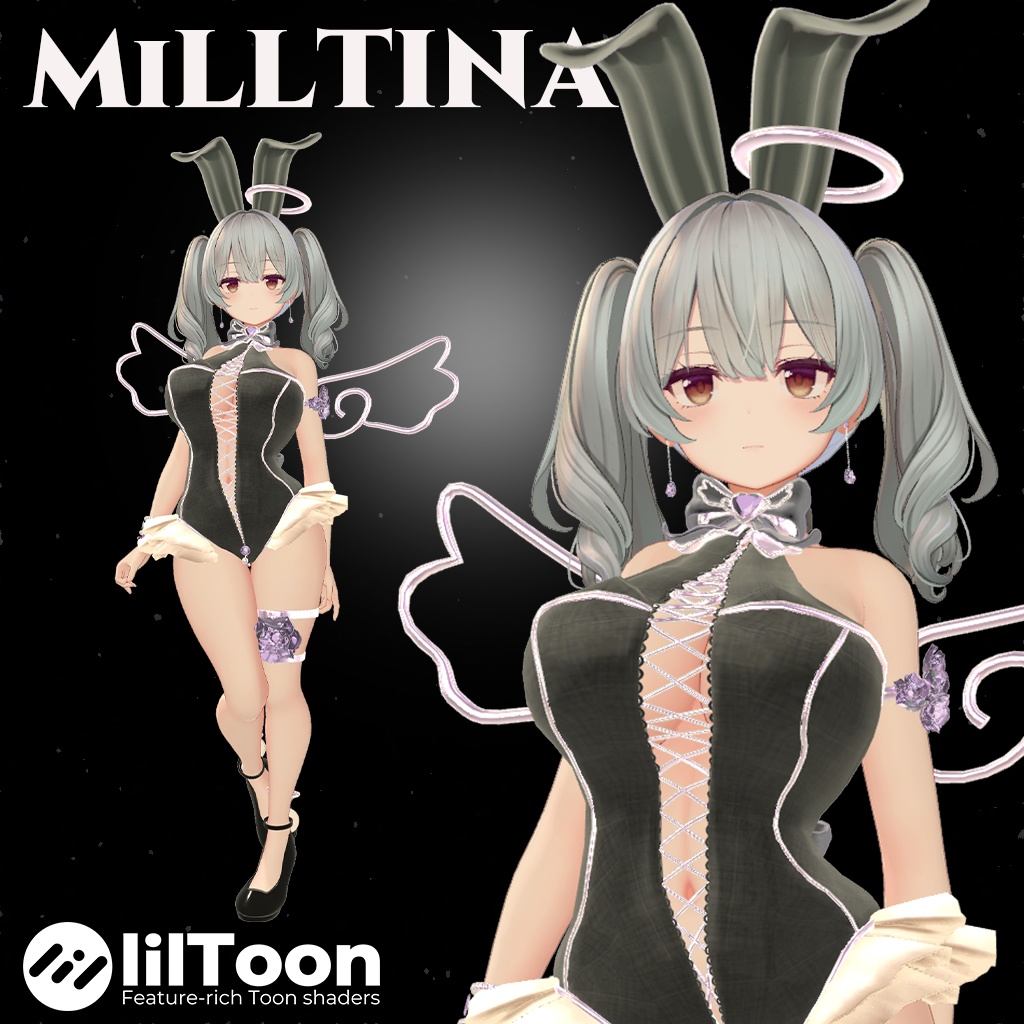 ✨魅せたがりAngelicBunny✨【12アバター対応】