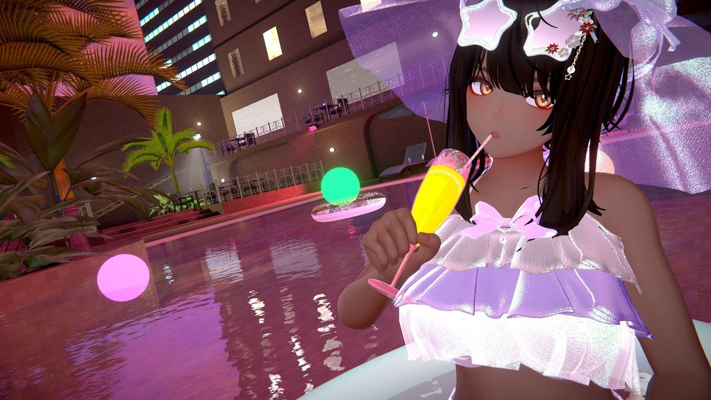 🌈ドリーミーリゾートガール【13アバター対応】