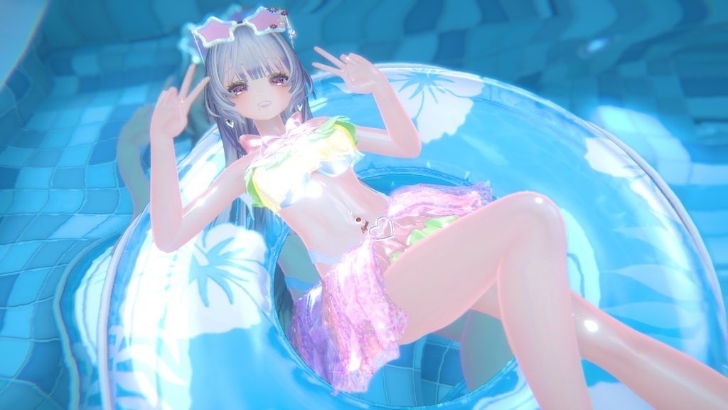 🌈ドリーミーリゾートガール【13アバター対応】