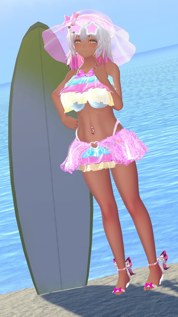 🌈ドリーミーリゾートガール【13アバター対応】