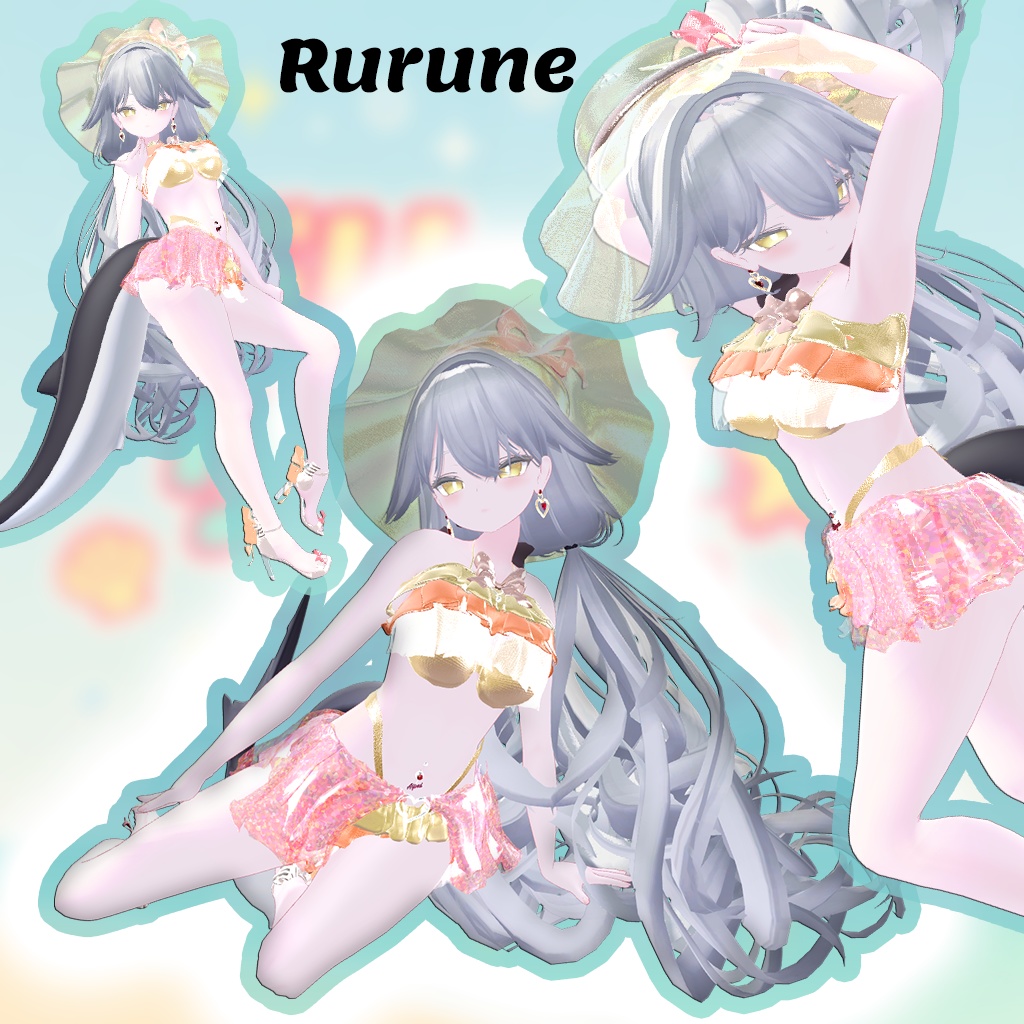 🌈ドリーミーリゾートガール【13アバター対応】