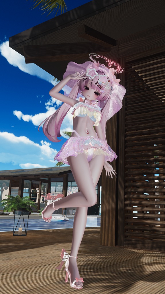 🌈ドリーミーリゾートガール【13アバター対応】