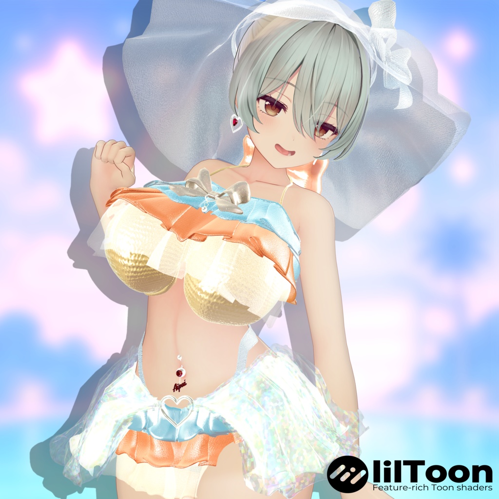 🌈ドリーミーリゾートガール【13アバター対応】