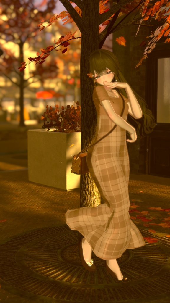 【17アバター対応】🍂ロマンティックマーメイドワンピース🍂