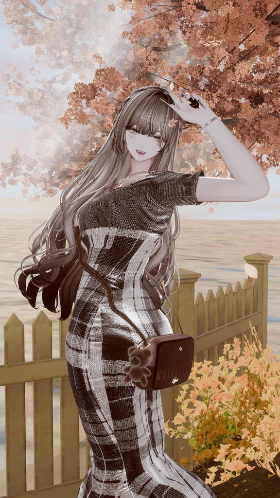 【17アバター対応】🍂ロマンティックマーメイドワンピース🍂