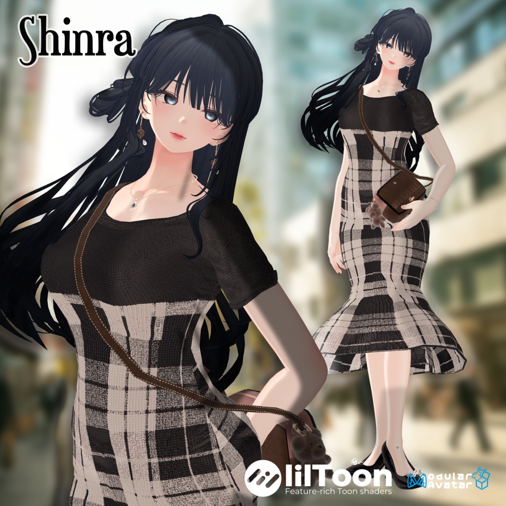 【17アバター対応】🍂ロマンティックマーメイドワンピース🍂