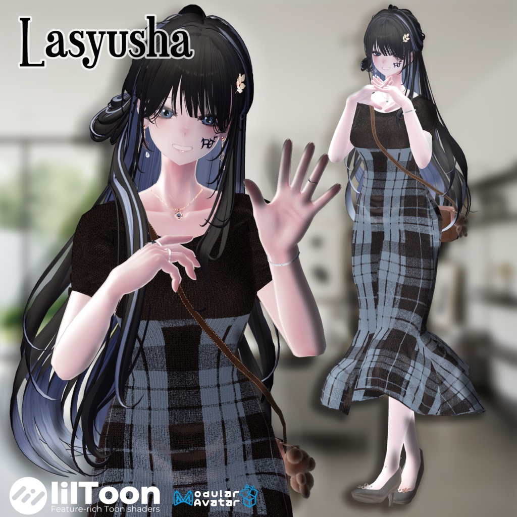 【17アバター対応】🍂ロマンティックマーメイドワンピース🍂