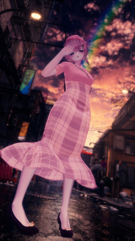 【17アバター対応】🍂ロマンティックマーメイドワンピース🍂