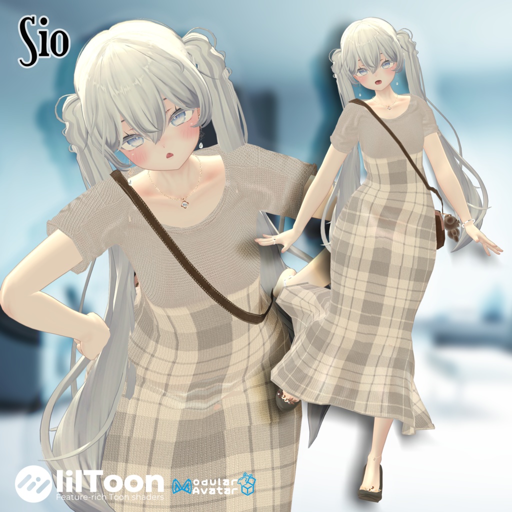 【17アバター対応】🍂ロマンティックマーメイドワンピース🍂