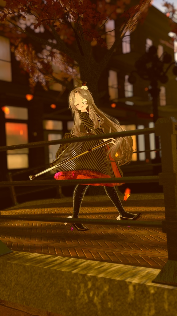 【10アバター対応】🌹ローズスチームパンクドレス&スーツ🌹