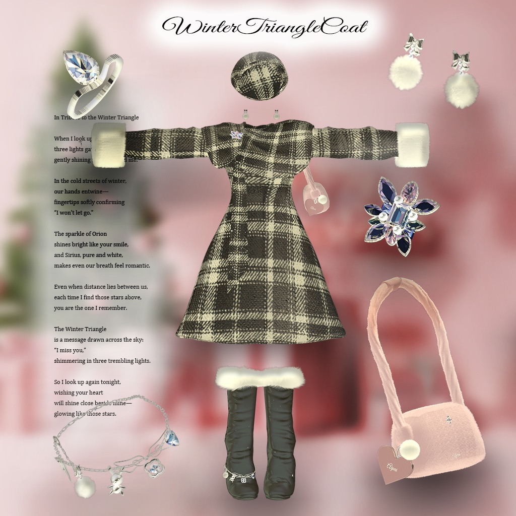 【発売記念大セール】WinterTriangleCoat⭐ウィンタートライアングルコート⭐ルミナ/エク/しなの/ミルティナ/マヌカ/森羅/ルルネ