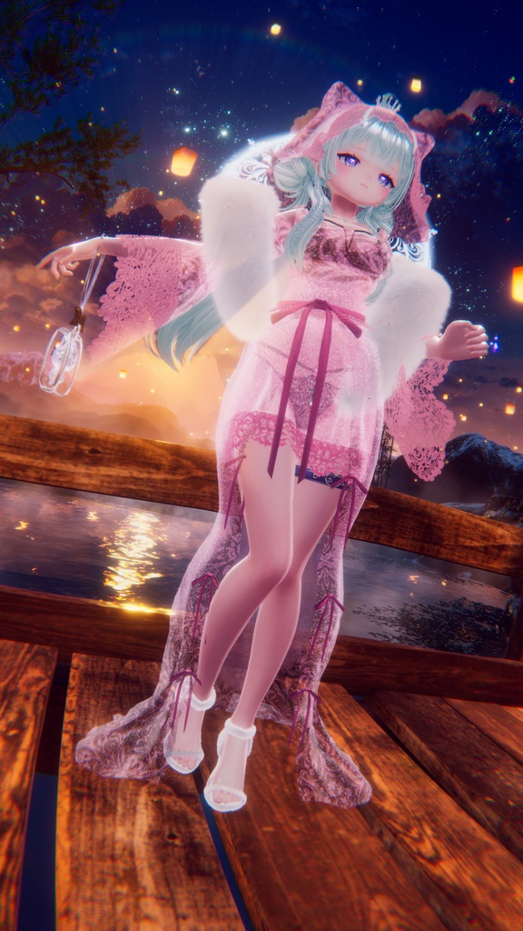 NekoNekoMarriage🐈ねこねこマリアージュ🐈ナイトドレス