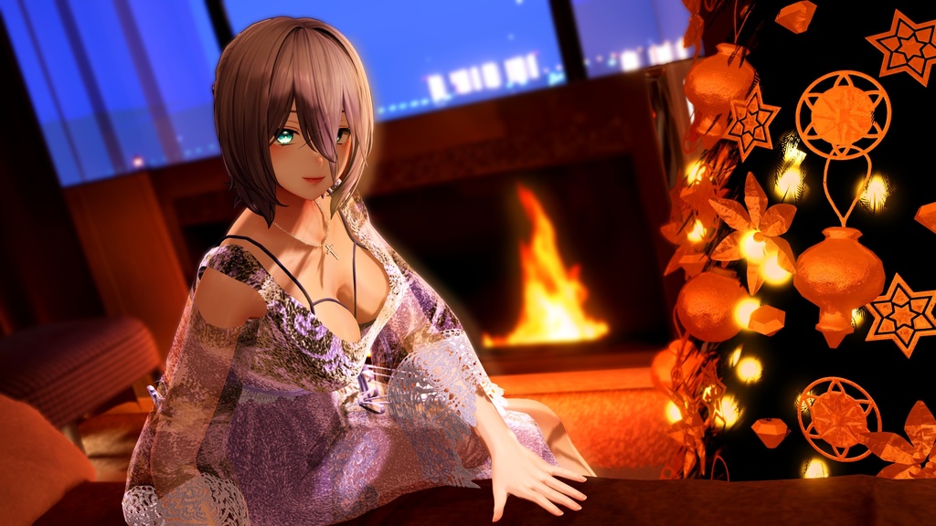 NekoNekoMarriage🐈ねこねこマリアージュ🐈ナイトドレス【8アバター対応】