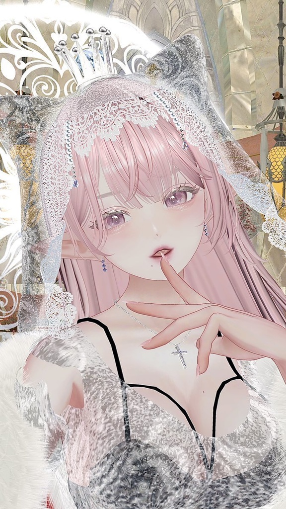 NekoNekoMarriage🐈ねこねこマリアージュ🐈ナイトドレス【8アバター対応】