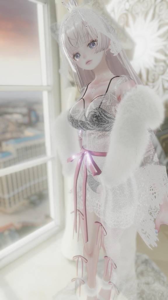 NekoNekoMarriage🐈ねこねこマリアージュ🐈ナイトドレス【8アバター対応】