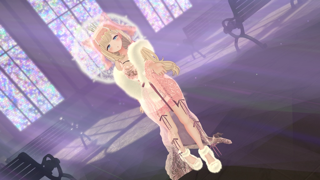 NekoNekoMarriage🐈ねこねこマリアージュ🐈ナイトドレス【8アバター対応】