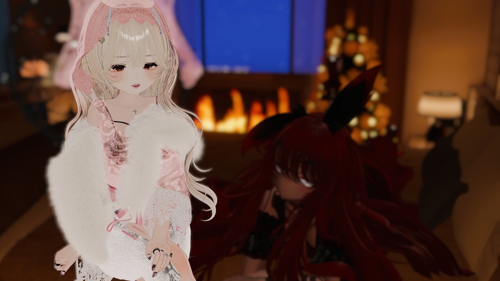 NekoNekoMarriage🐈ねこねこマリアージュ🐈ナイトドレス【8アバター対応】