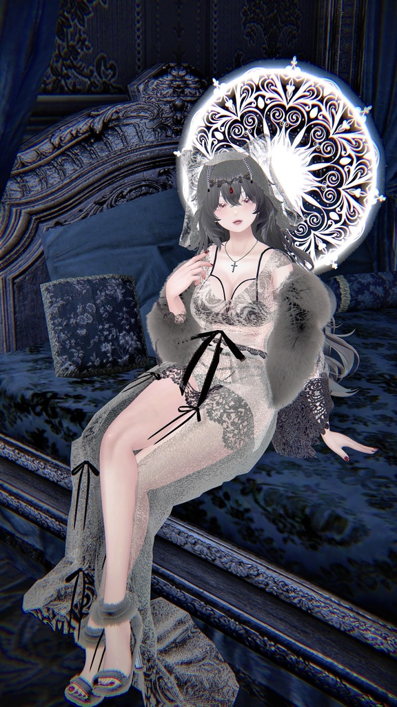 NekoNekoMarriage🐈ねこねこマリアージュ🐈ナイトドレス【8アバター対応】