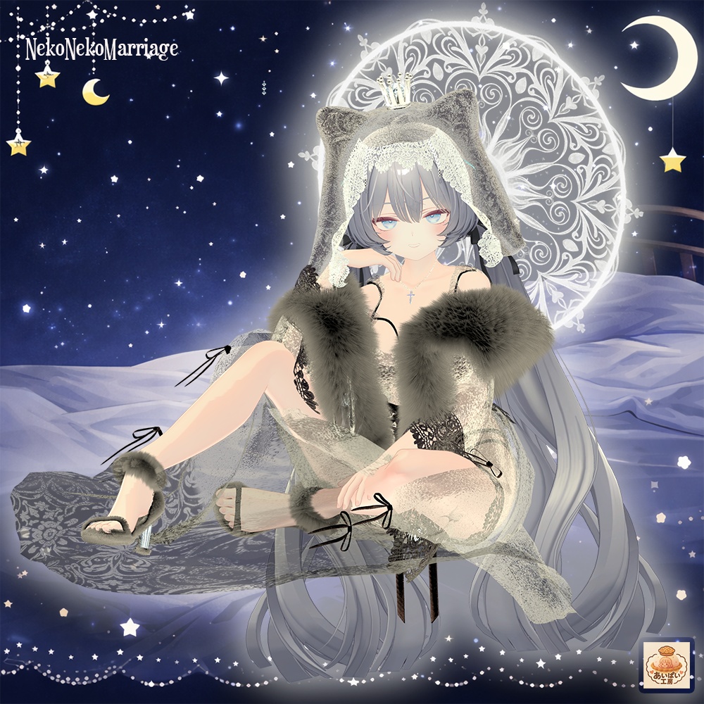 NekoNekoMarriage🐈ねこねこマリアージュ🐈ナイトドレス