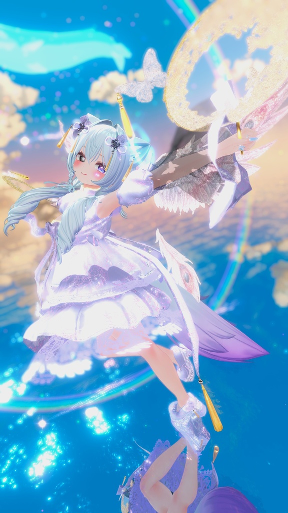 【発売記念セール】🦋華ロリ🦋チャイナロリータドレス-胡蝶の夢-/しなの/クマリ/ラムネ/ミルティナ/マヌカ/ルミナ/ルルネ/エク/プラム/マリシア/森羅/まおん/キプフェル/+Head(プラスヘッド)