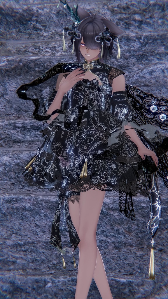 【発売記念セール】🦋華ロリ🦋チャイナロリータドレス-胡蝶の夢-/しなの/クマリ/ラムネ/ミルティナ/マヌカ/ルミナ/ルルネ/エク/プラム/マリシア/森羅/まおん/キプフェル/セレスティア/+Head(プラスヘッド)/泣夜