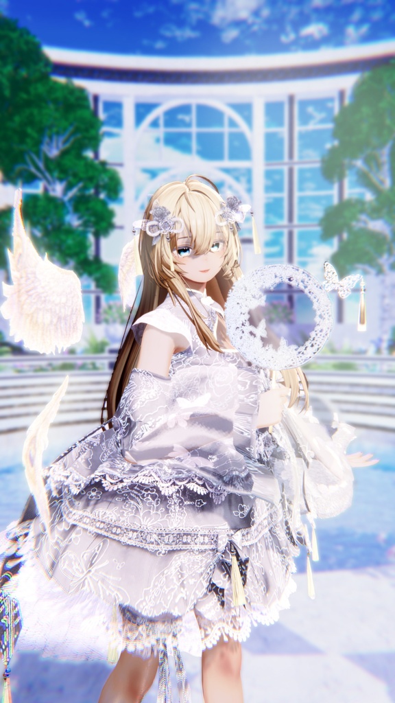 🦋華ロリ🦋チャイナロリータドレス-胡蝶の夢-/しなの/ラムネ/ミルティナ/マヌカ/ルミナ/ルルネ/エク/プラム/マリシア/森羅